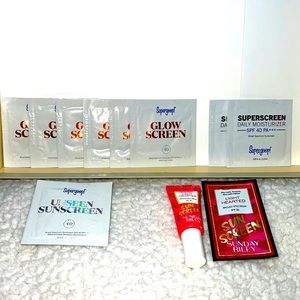 (NEW) LOT: Sunscreens products by Sun Riley & Supergoop
